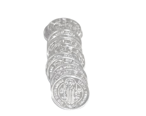 ST. Benedict Arras Medium .925 Sterling Silver
