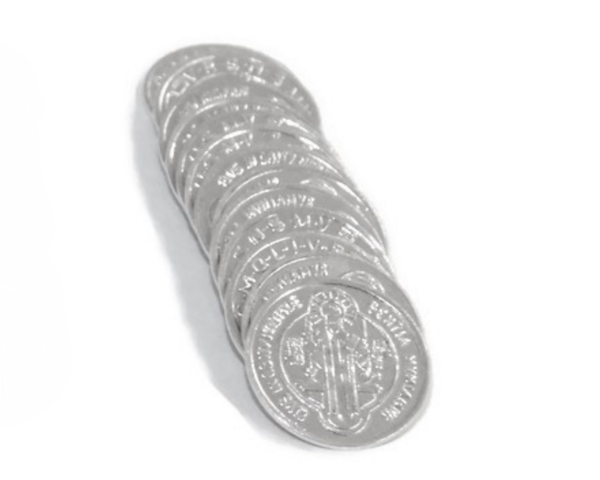 ST. Benedict Arras Large .925 Sterling Silver