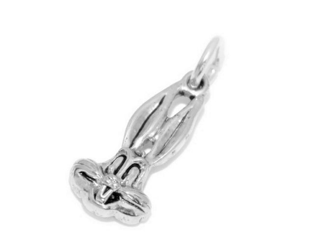 Bugs Bunny Pendant Charm .925 Sterling Silver - Image 2