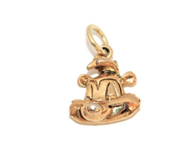 Pepe Le Pew Pendant Charm 14k Yellow Gold