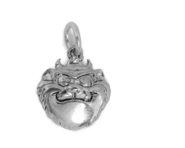 Taz Tasmanian Devil Charm .925 Sterling Silver