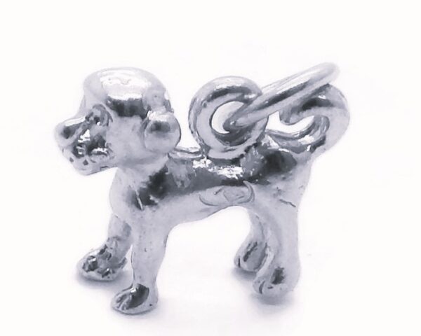 .925 STERLING SILVER DOG CHARM PENDANT!!