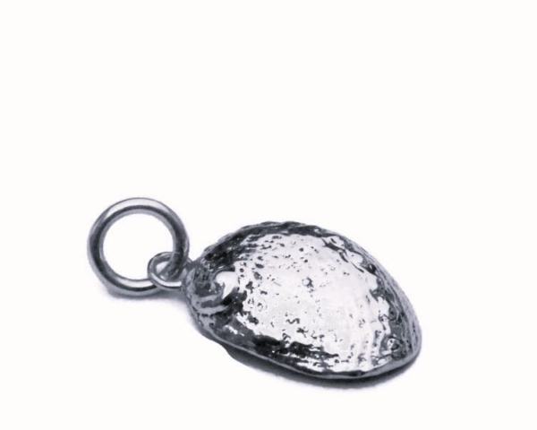 2D Conch .925 Sterling Silver Pendant