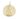 Small Virgin Mary Medallion Charm Pendant 14k Yellow Gold