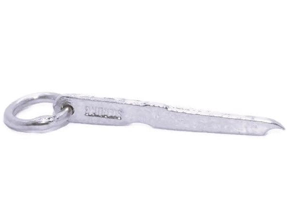 Nail Filer Charm Pendant .925 Sterling Silver