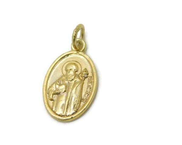 St. Benedict Medallon14k Yellow Gold
