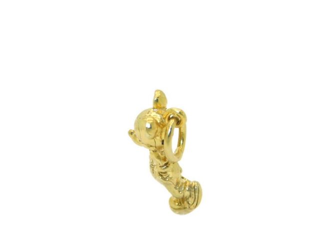 Mickey (1990s) Charm Pendant 14k Yellow Gold. - Image 3