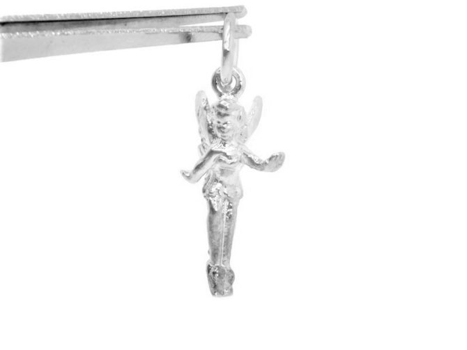 Tinker Bell Charm Pendant .925 Sterling Silver - Image 4