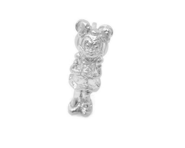 Minnie Mouse Charm Pendant .925 Sterling Silver