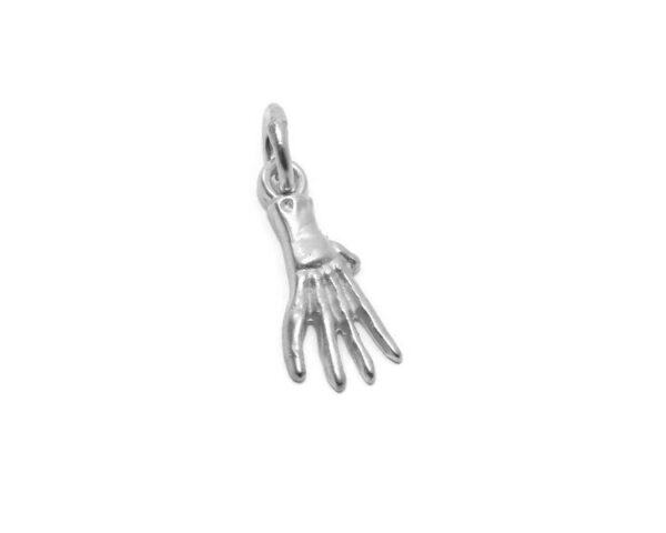 Scary Hand Charm Pendant .925 Sterling Silver