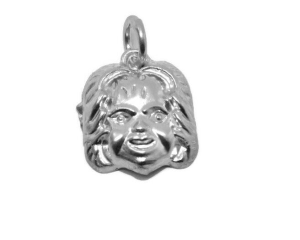 Chucky Charm Pendant .925 Sterling Silver