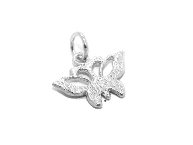 Butterfly #12 .925 Sterling Silver Pendant Charm - Image 3