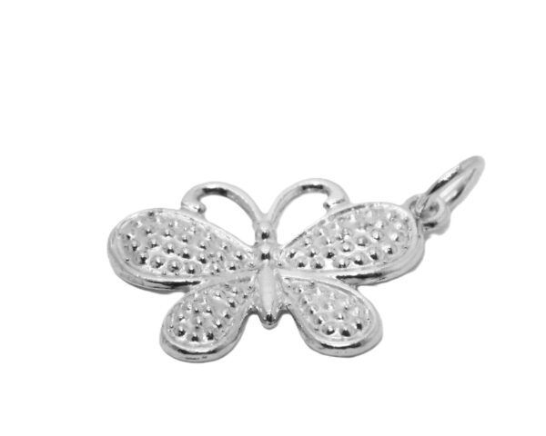 Butterfly #13 .925 Sterling Silver Pendant Charm