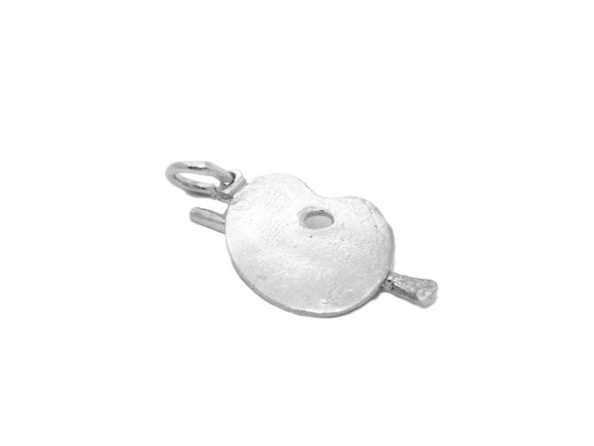 Paint Pallet .925 Sterling Silver Pendant Charm - Image 4