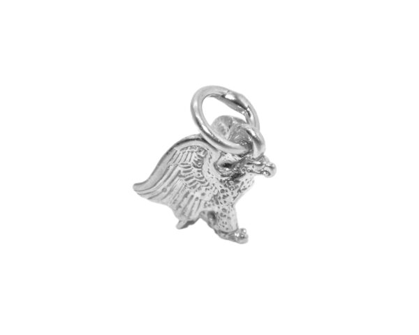 Mexican Eagle .925 Sterling Silver Pendant Charm