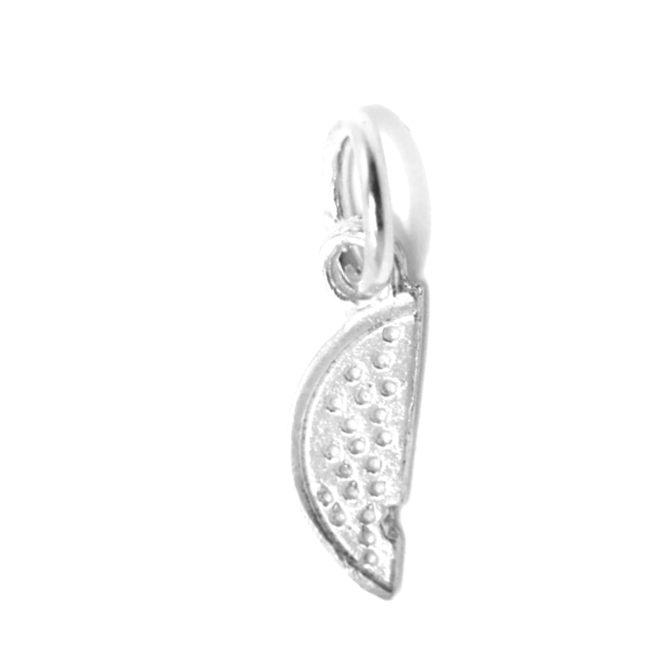 .925 Tiny Watermelon Sterling Silver Pendant Charm - Image 3