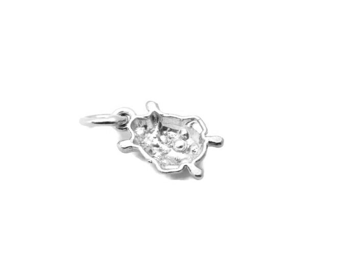 .925 Lady Bug Sterling Silver Pendant Charm - Image 3