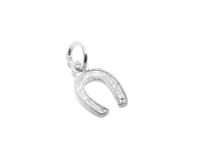 .925 Shoe Horse (Small) Sterling Silver Pendant Charm