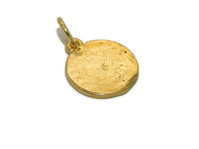 14K State of Texas Yellow Gold Pendant Charm - Image 3