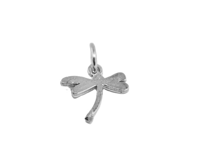 .925 Sterling Silver Dragonfly Pendant Charm - Image 3
