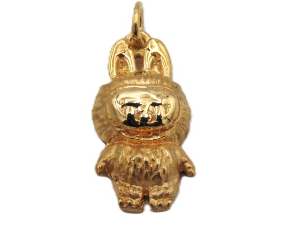 Yellow Gold Cute Toys Charm Pendant