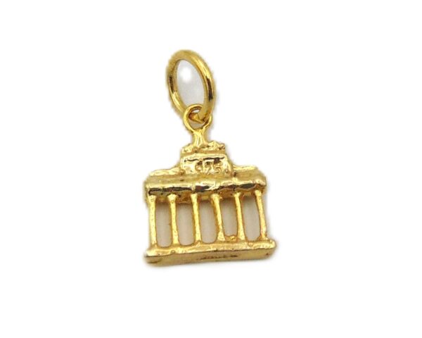 Berlin Charm Pendant Yellow Gold