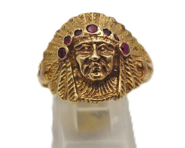 New Apache Ring Yellow Gold 10K or 14K